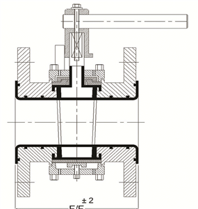 Lined Plug Valve